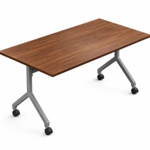 Mesa dobrável retangular