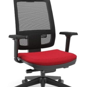 Cadeira Presidente Brizza- estrutura preta