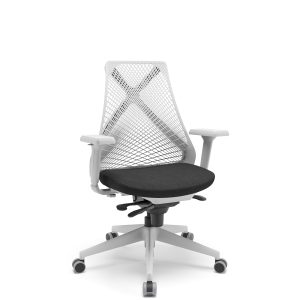 Cadeira Presidente Bix - estrutura cinza