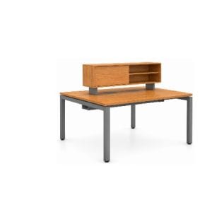 Mesa Plataforma Com Estante- OP/MD