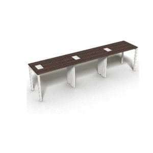 Mesa Plataforma 3 Lugares- BL/BL